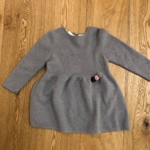 Zara 3-4T girls stretch knit dress
